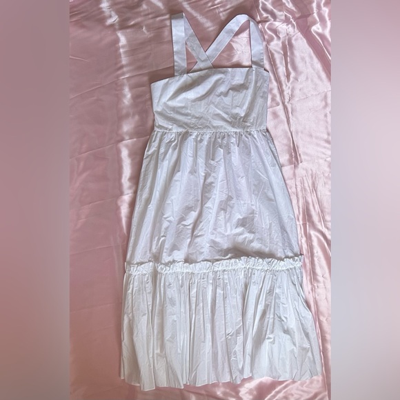 Cara Cara Dresses & Skirts - Cara Cara White Tiered Maxi Dress
